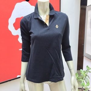 Lauren Active nautical polo shirt long top PM